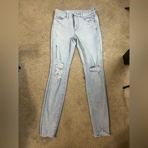 American Eagle High rise skinny jeans